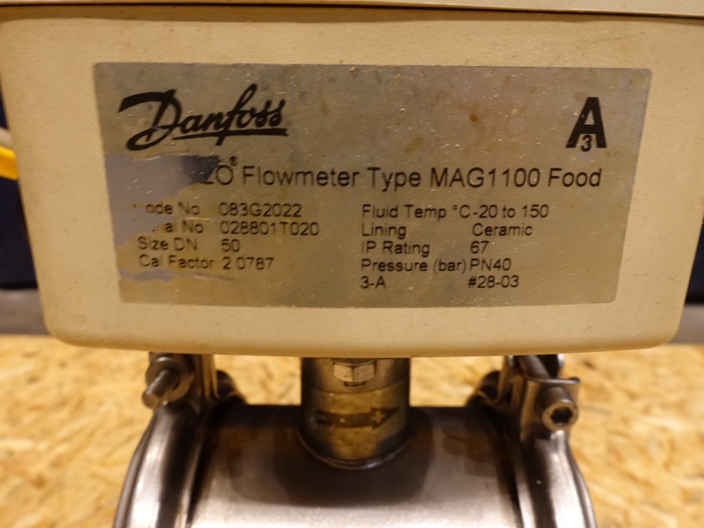 Danfoss MAG1100 Food Flowmeters